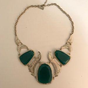 Kendra Scott Ignacia (Iggy) Necklace in Green